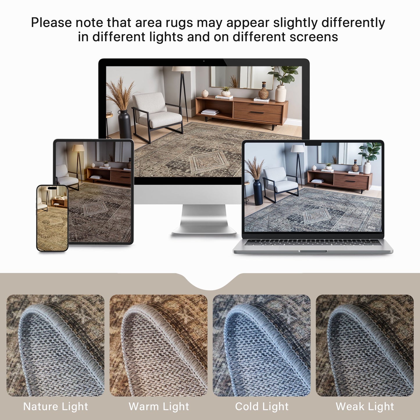 deorab runner rug 2x7 non slip hallway vintage rugs, machine washable lightweight mat for living room, entryway, bedroom, kitchen and passage, ultra-thin