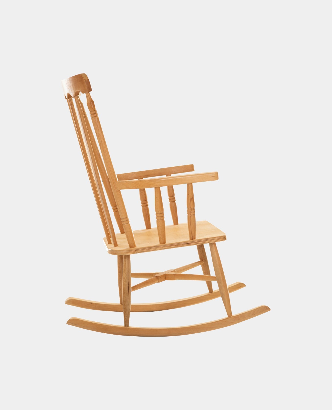 wooden rocking chair