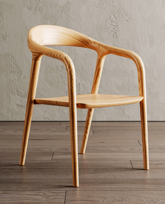 Wooden Victorian Chair