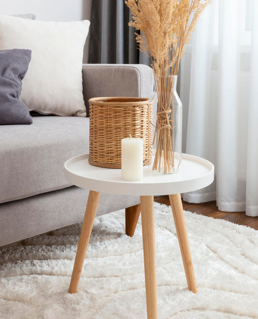 Storage Wooden Side Table