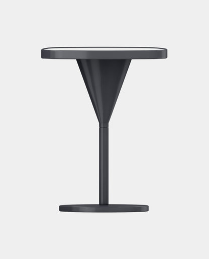 Kamnik White Marble Round Coffee Table