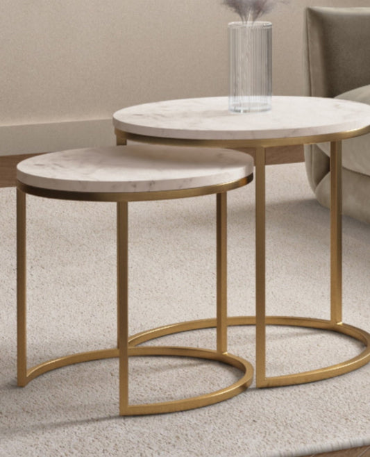 Marble Nesting Tables