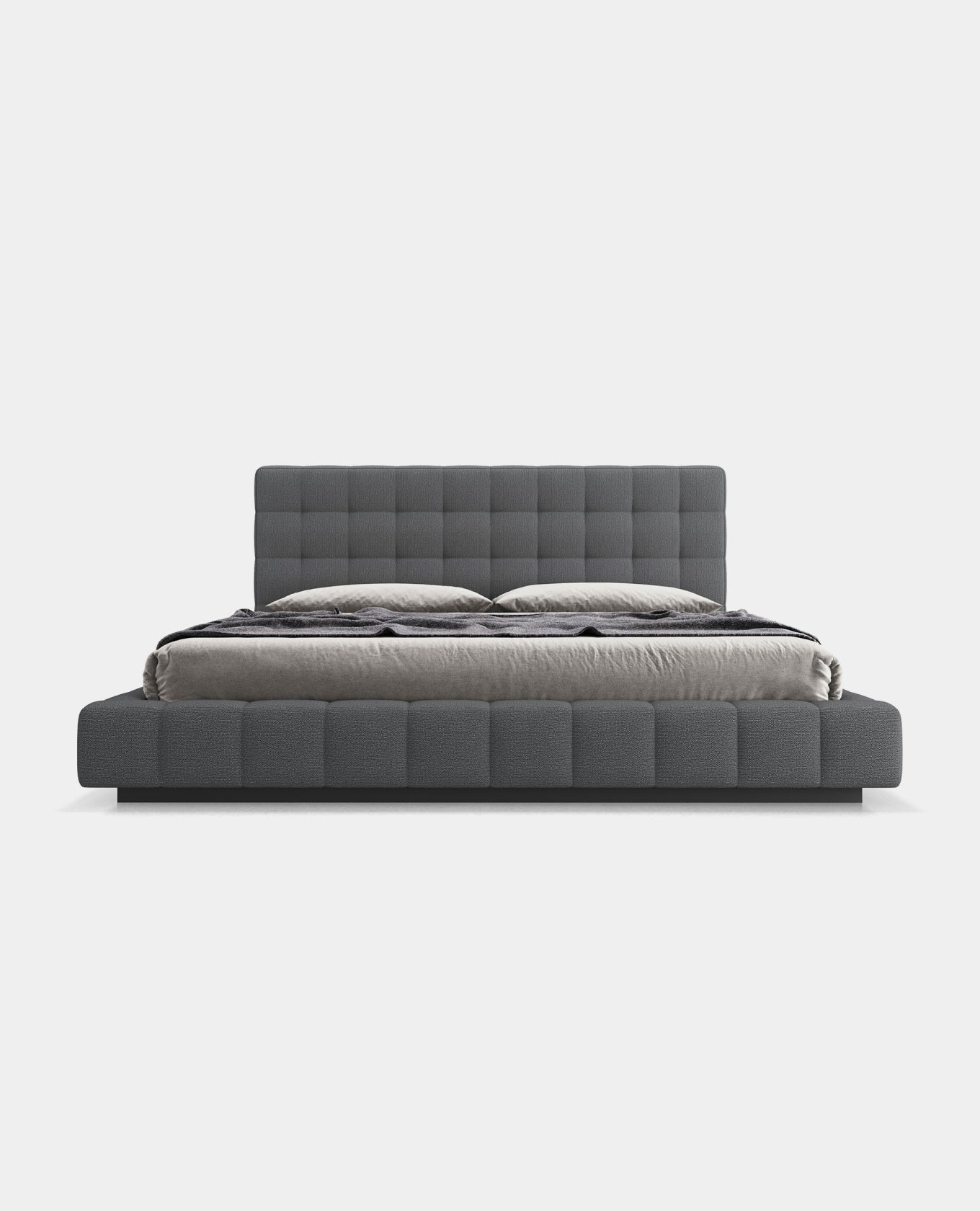 sheldon vegan leather bed
