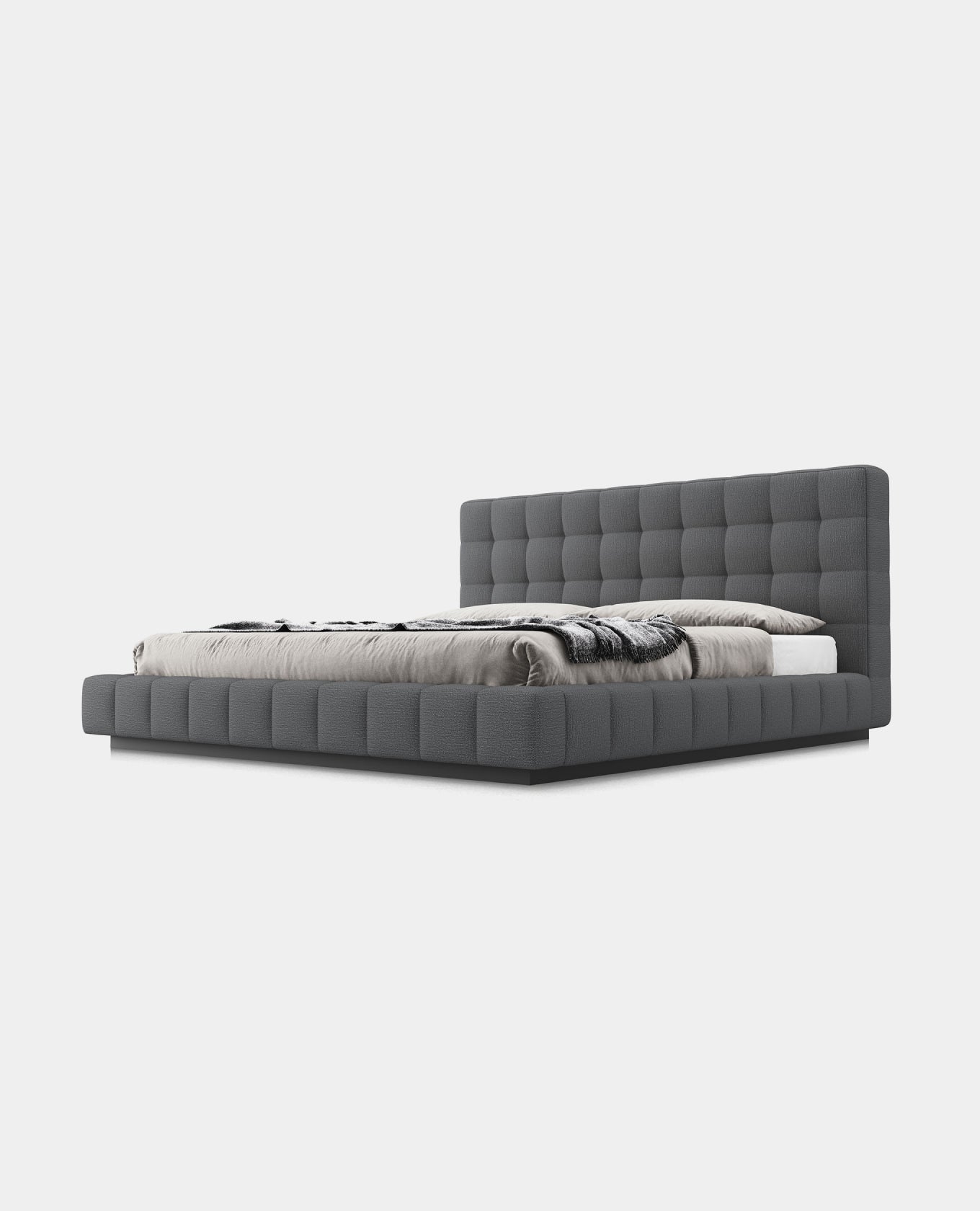 sheldon vegan leather bed