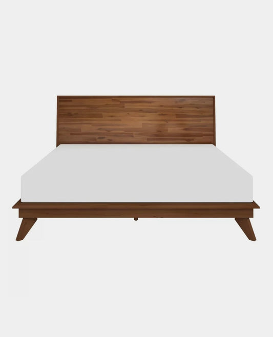 Pully Low Sheesham Wood Bed