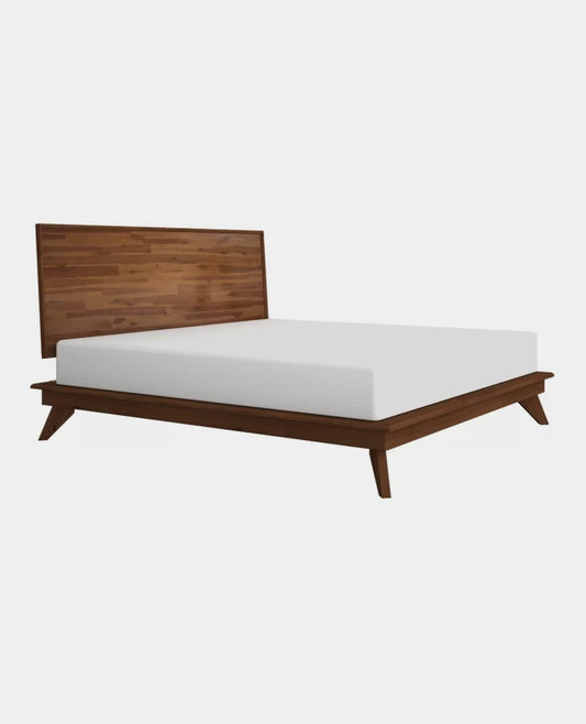 Pully Low Sheesham Wood Bed