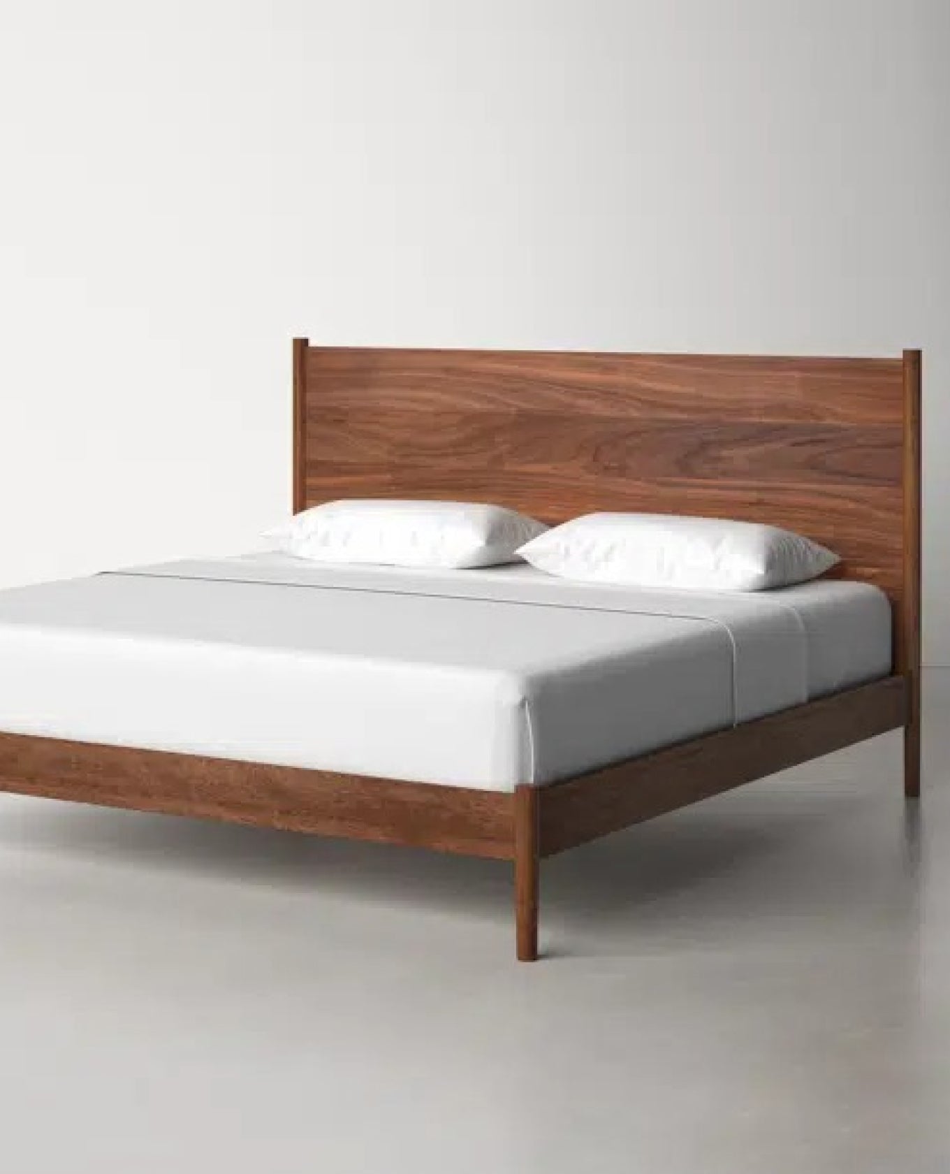 pully low sheesham wood bed