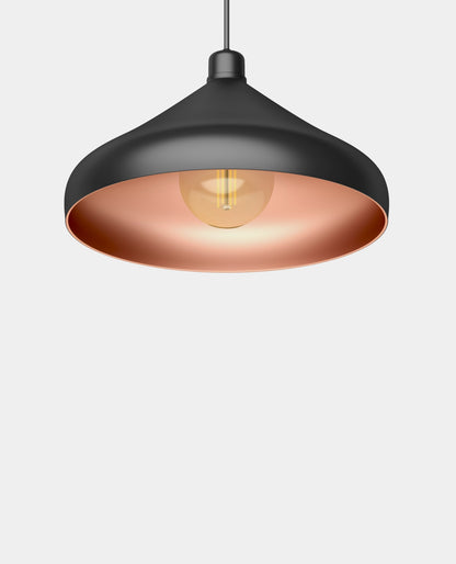 Black Metal Single Hanging Light
