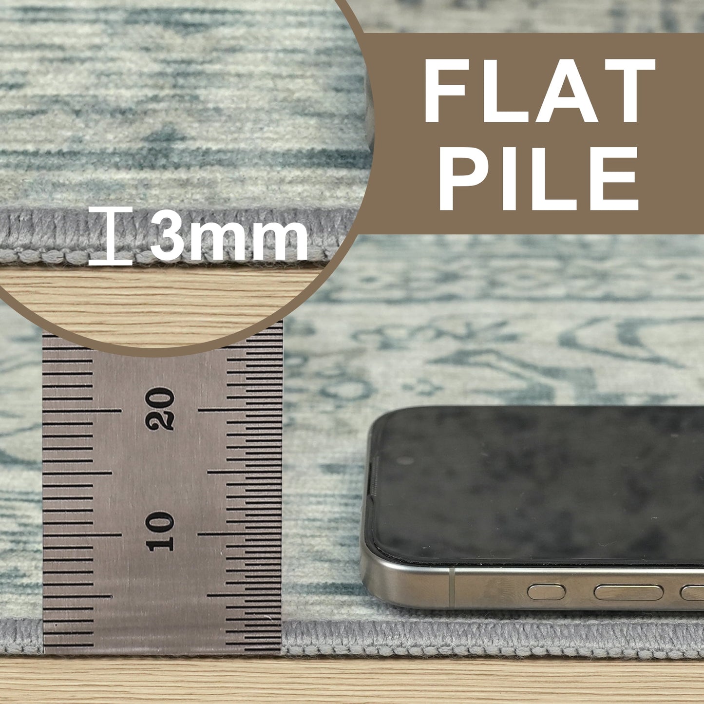 deorab 5x7 ultra-thin area rugs for living room, machine washable bedroom rugs distressed vintage print large throw rug dining room aesthetic, non slip carpet with gripper